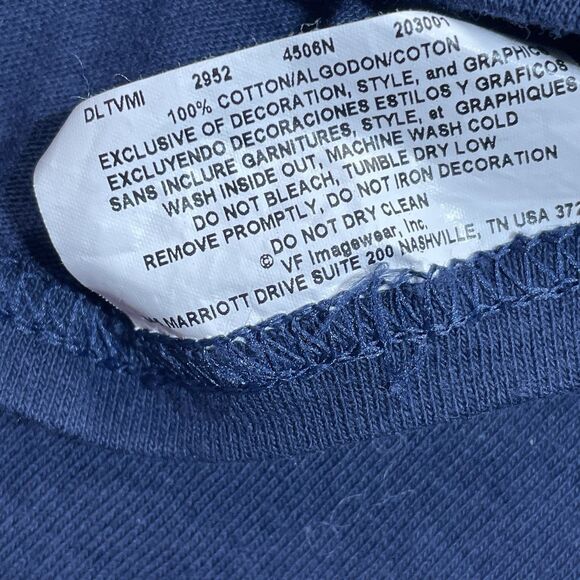 NY Yankees Shirt Men’s Large Spring Training Tampa Florida Blue MLB Baseball Lg - Picture 12 of 12